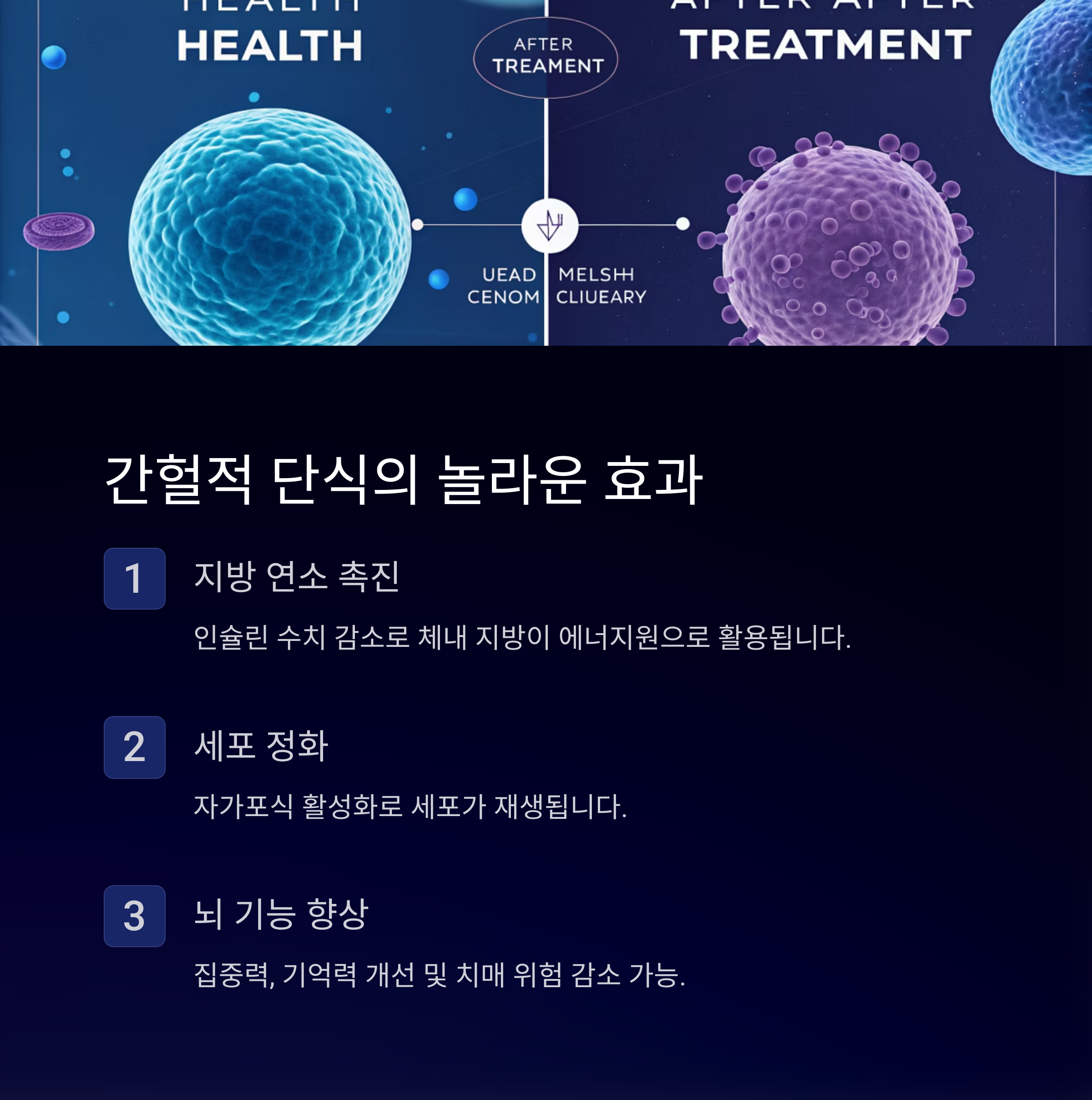 간헐적 단식의 놀라운 효과