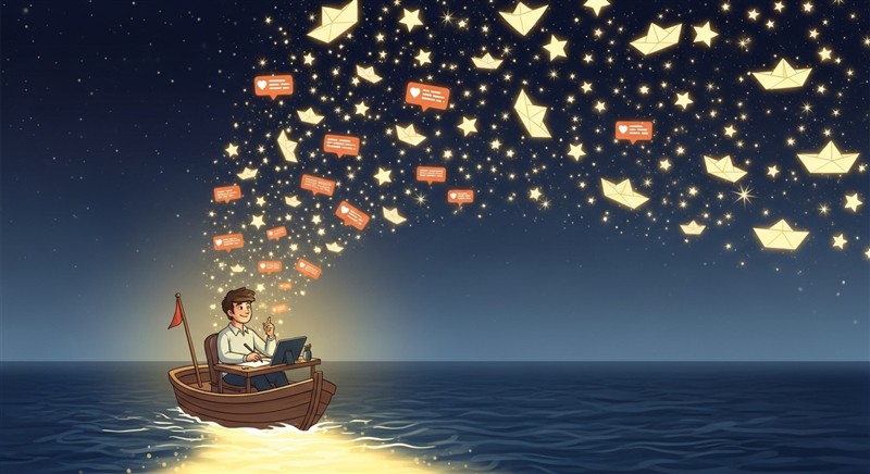 독자의 댓글과 소통하며 스토리를 만들어가는 법