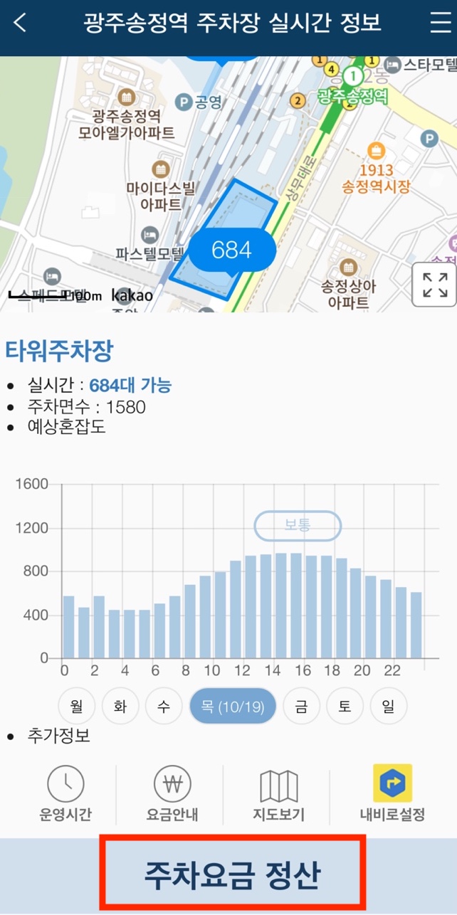 광주송정역 주차빌딩 요금 총정리