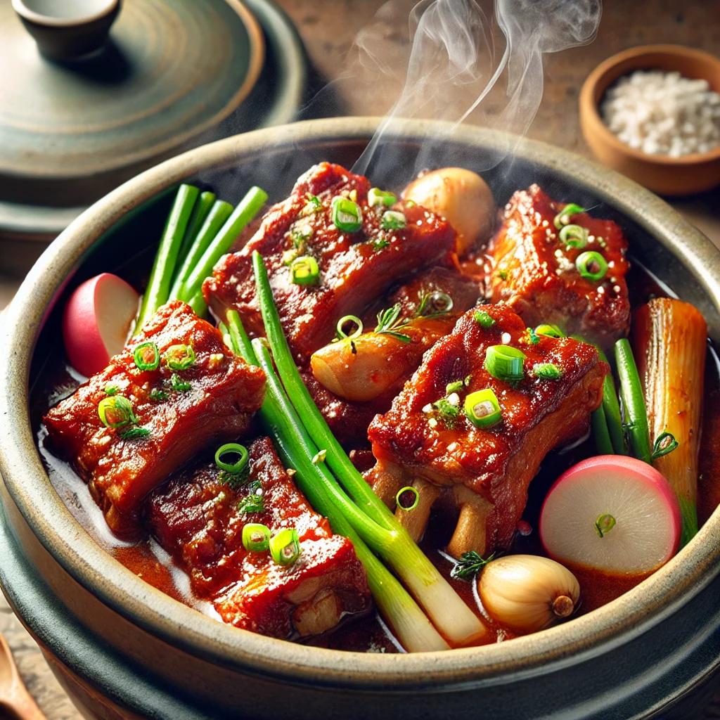 압력솥 등갈비찜