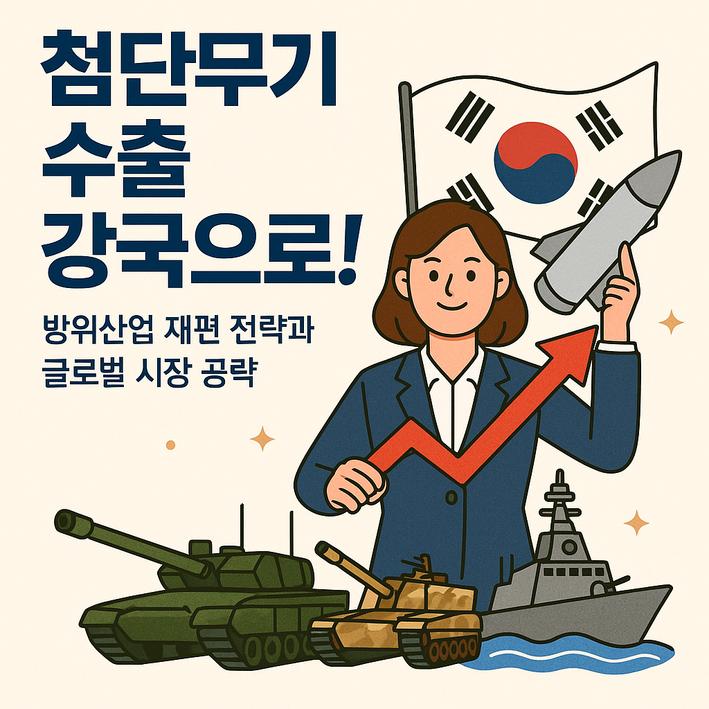 방위산업 재편 전략과 글로벌 시장 공략