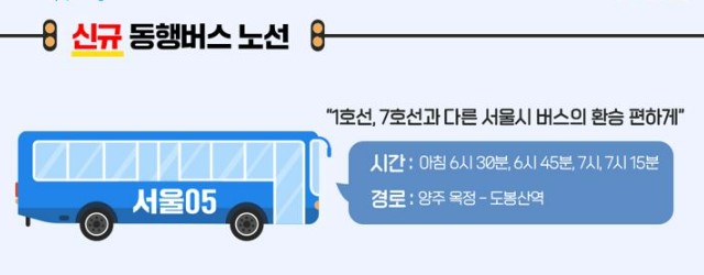 신규동행버스 노선