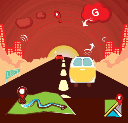 하늘에서 찾는 위치, GPS가 작동하는 원리