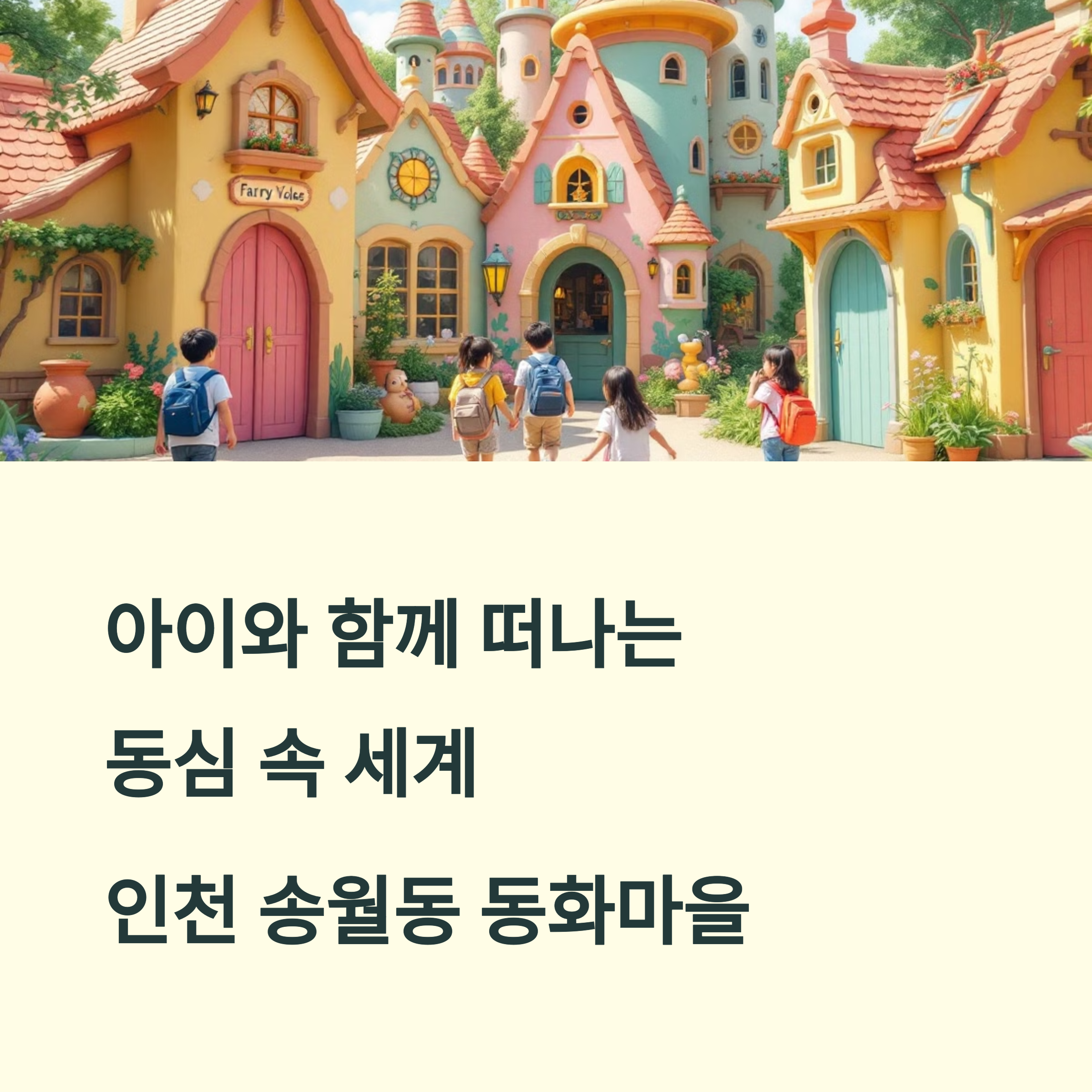 인천 송월동 동화마을