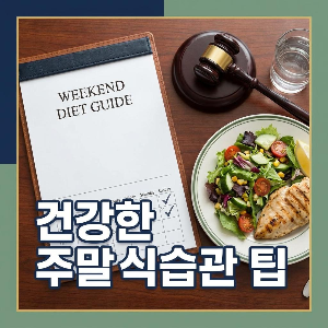 주말 다이어트 정체기 피하는 법: 평일 식단 유지하는 팁