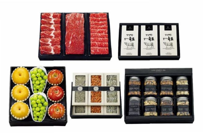 전국 8도 수산물과 의성 쌀 포함