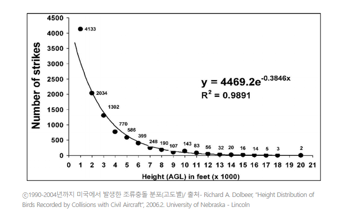 버드스트라이크 - 항공기 사고의 원인