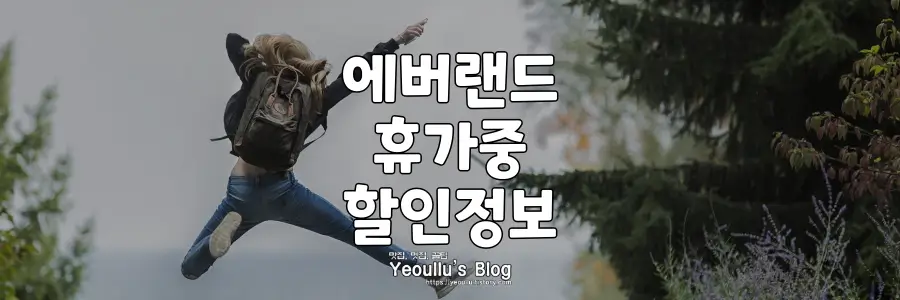 에버랜드-휴가중-할인