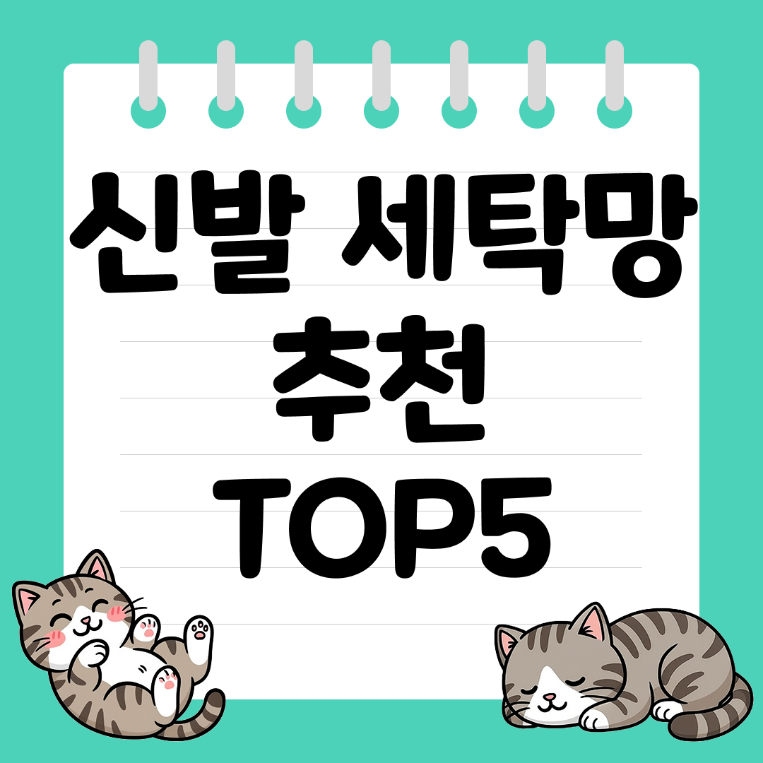 운동화 변형 없이 깨끗하게! 튼튼한 신발 세탁망 추천 순위 TOP5