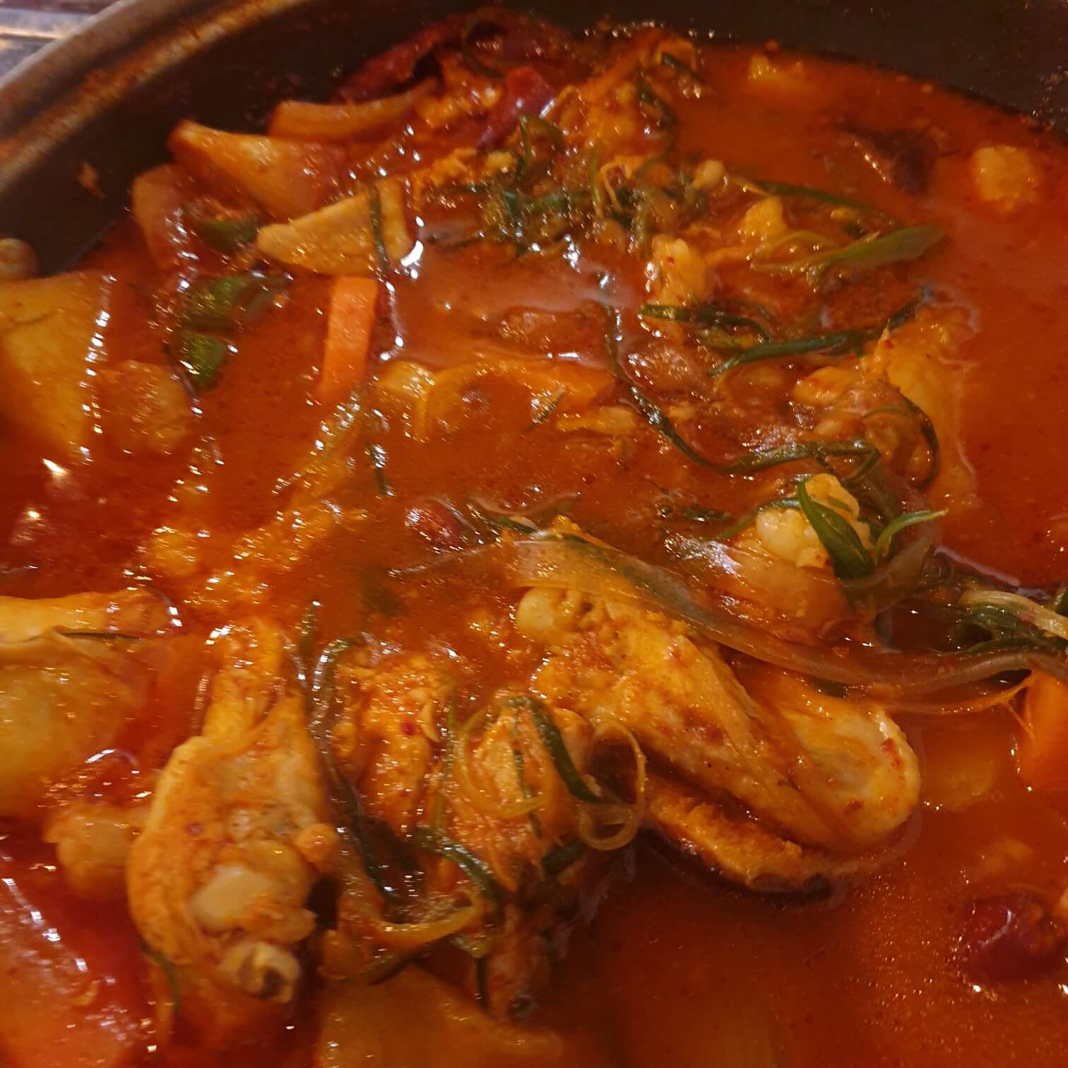 푸짐한 곱도리탕