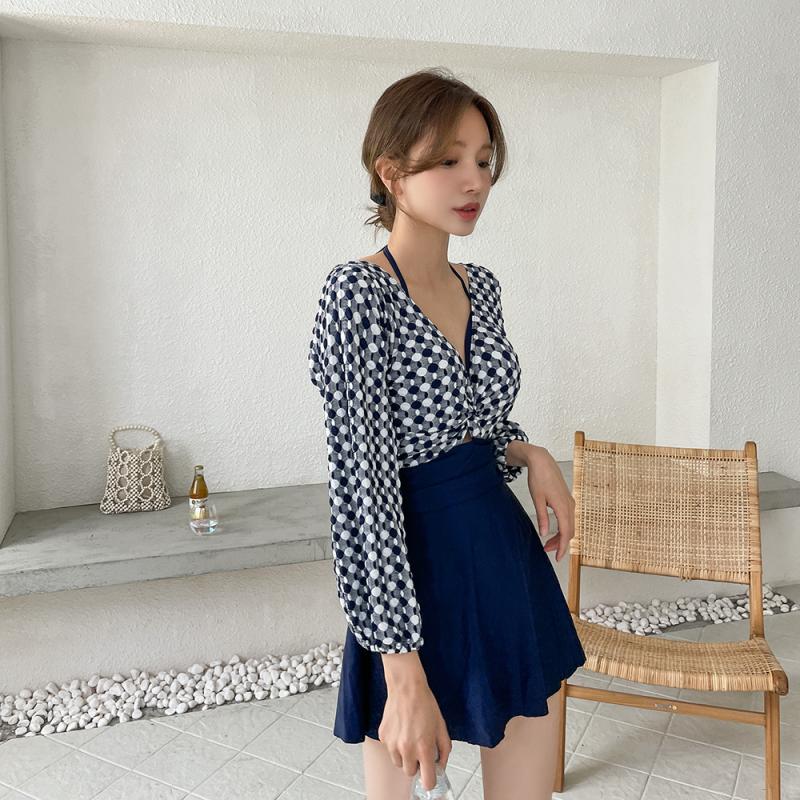 메이비치 미드나잇 원피스수영복 M L 모노키니 유교걸 체형커버