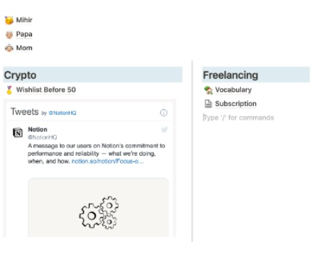 노션-트위터-위젯
