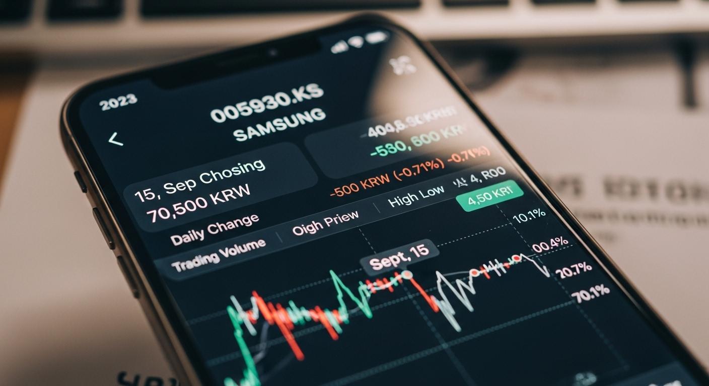 삼성전자 주가 9월 15일
