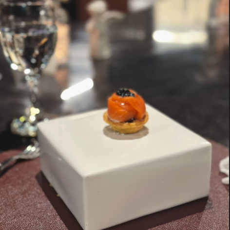 핑거푸드였던 연어