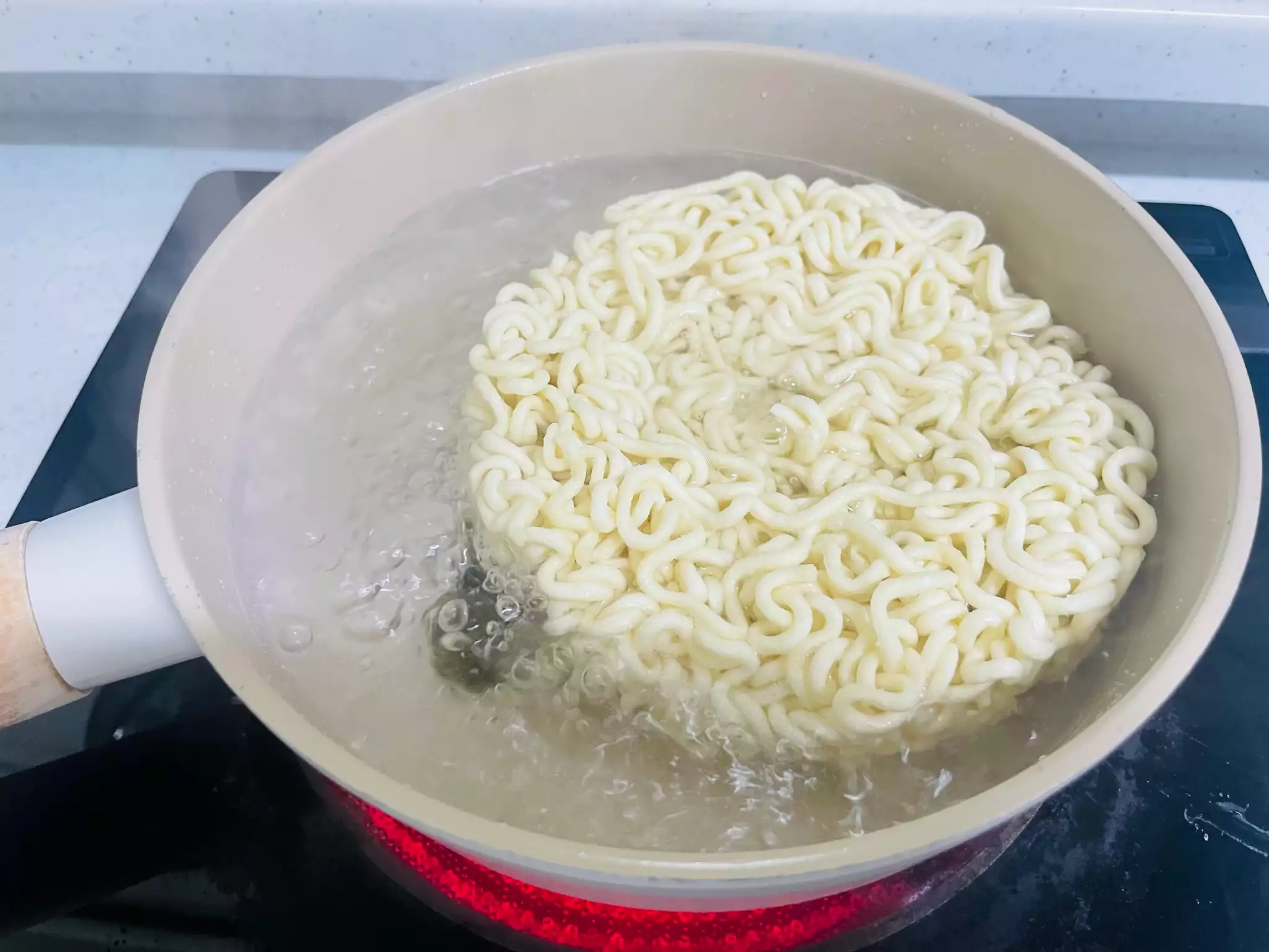 너구리 미역 라면