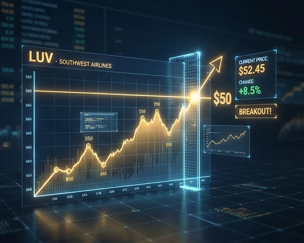 사우스웨스트 주가 상승 차트