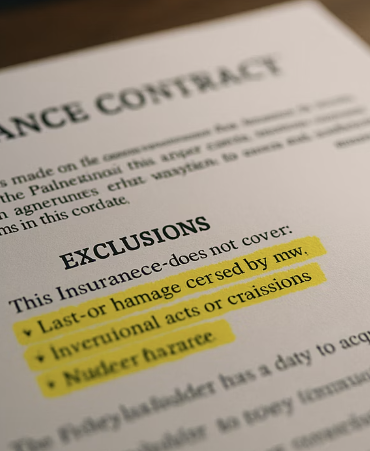 '면책조항', 약속을 어겼기 때문에 보호받을 수 없다