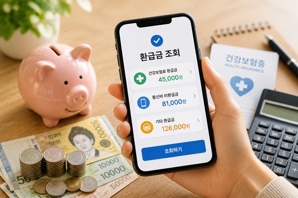 건강보험료·통신비 미환급금 조회 방법 총정리