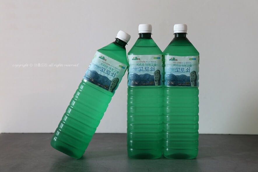 고로쇠물 구별법