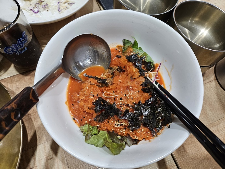 솔내음한정식-물회