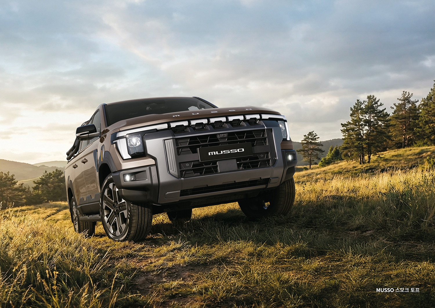 KGM의 무쏘 이미지