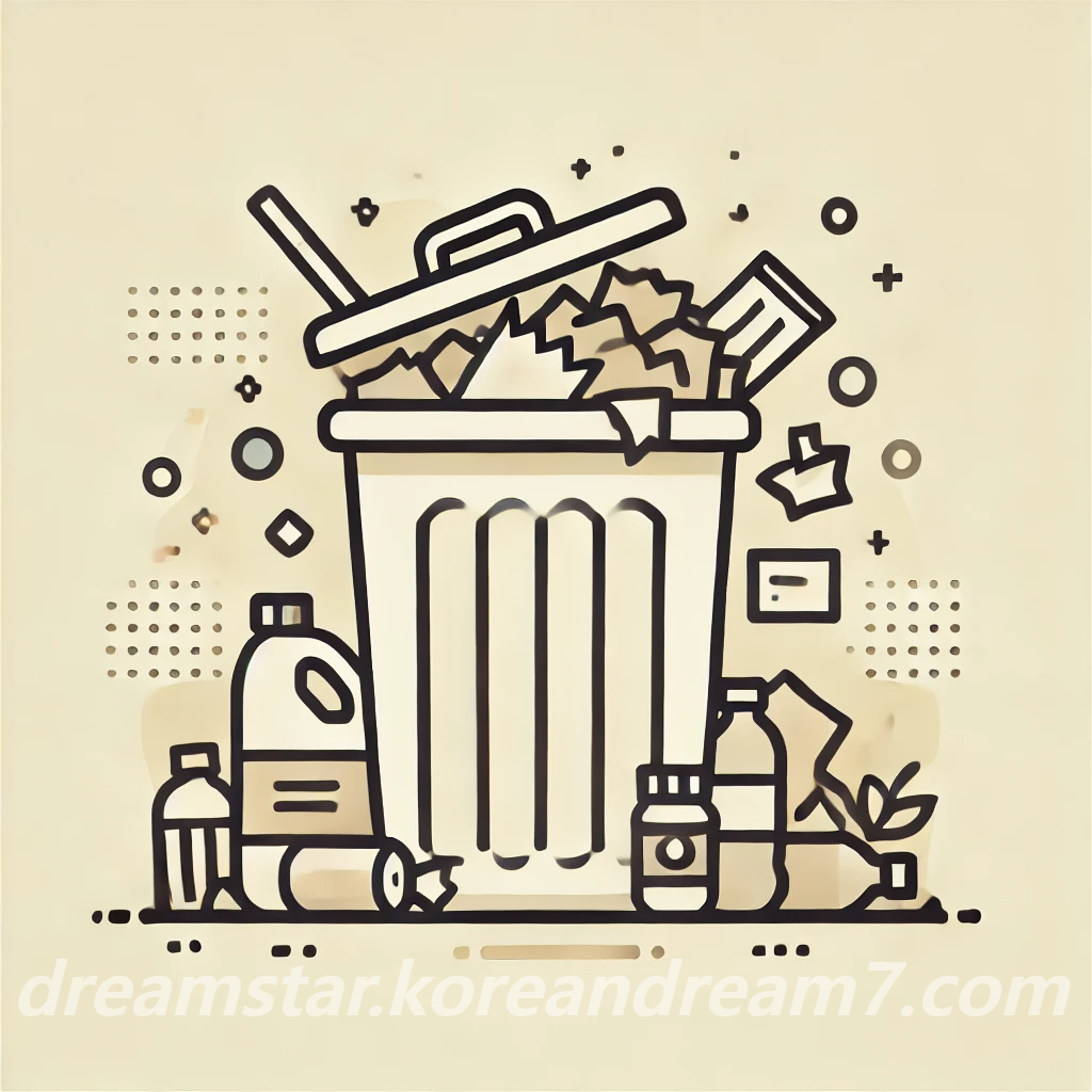 쓰레기꿈해몽