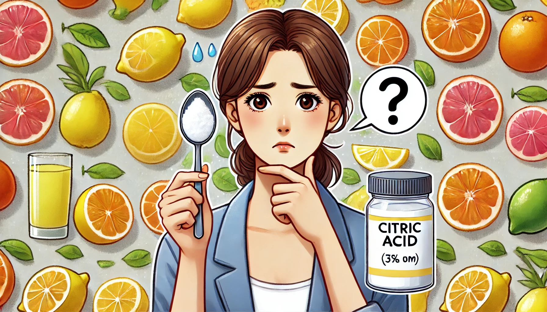 구연산을 먹어도 될까요?