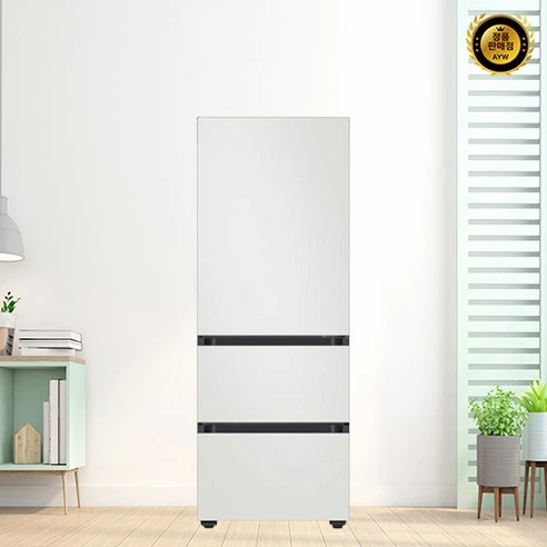 비스포크313L스탠드형3도어김치냉장고김치플러스키친핏RQ33DB74D201