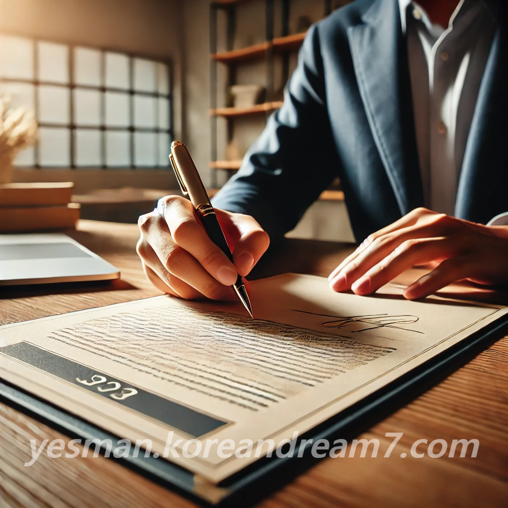 보증서는꿈해몽