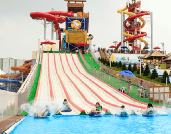 일산 원마운트 워터파크 슬라이드