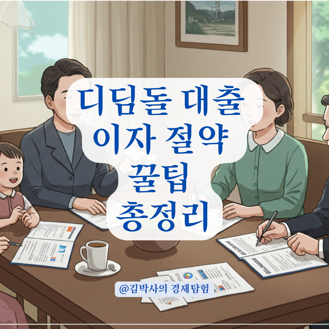 디딤돌 대출 원리금균등상환, 이자 줄이려면 이 방법이 가장 현실적입니다.