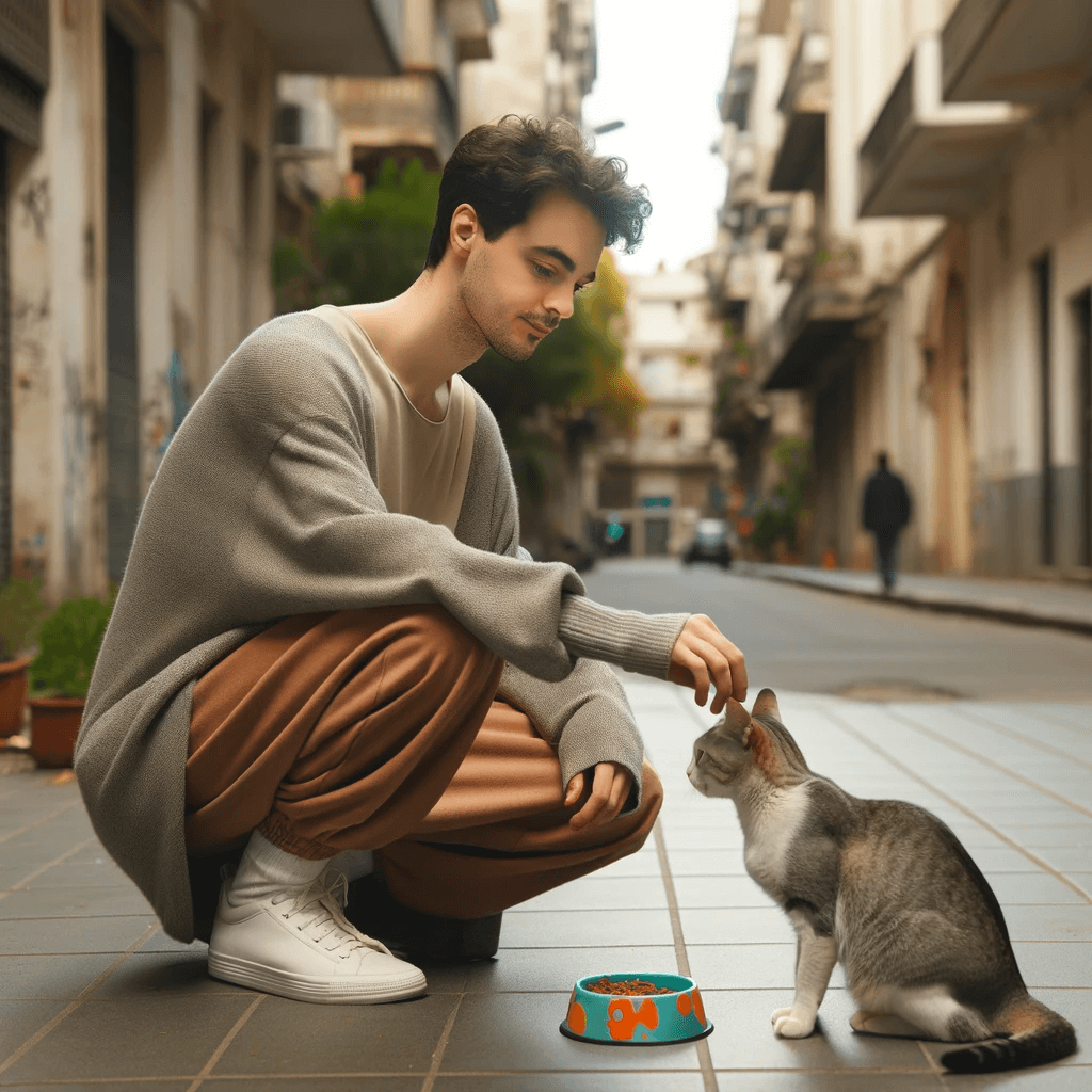 고양이 밥 주는 꿈 해몽 해석