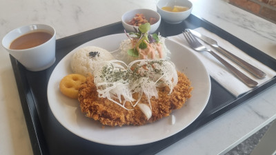 안동 뒤뜰카페 돈까스 맛집 임동 임하댐 근처 식당 추천