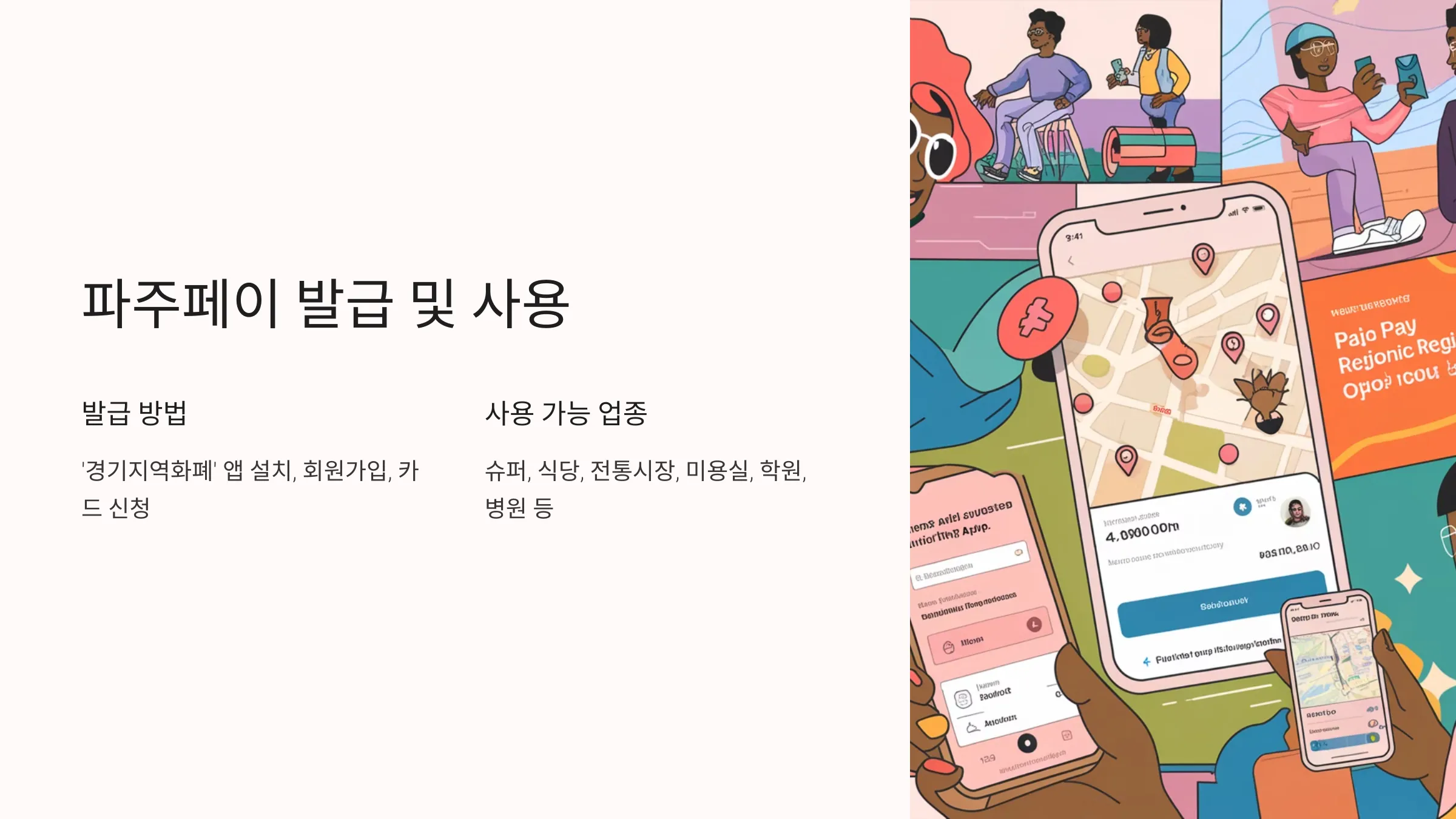 파주시 민생회복지원금 신청방법 및 사용처 안내