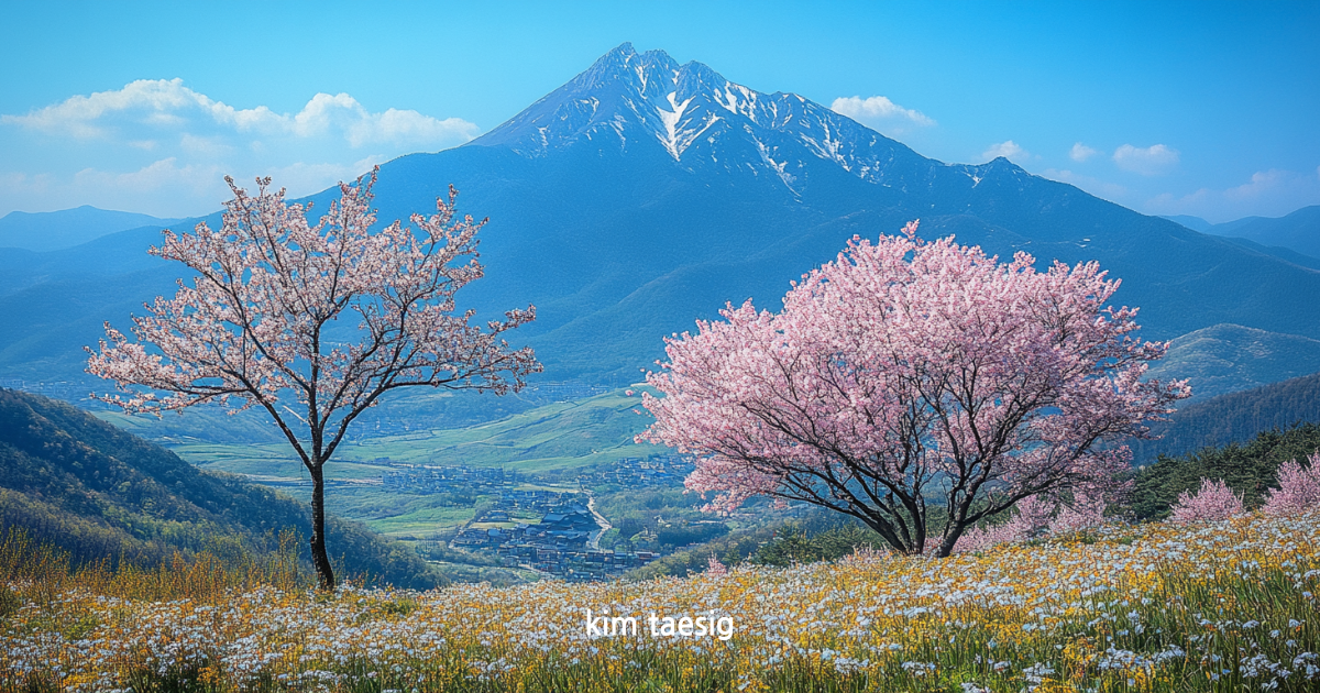 가야산의 사계절