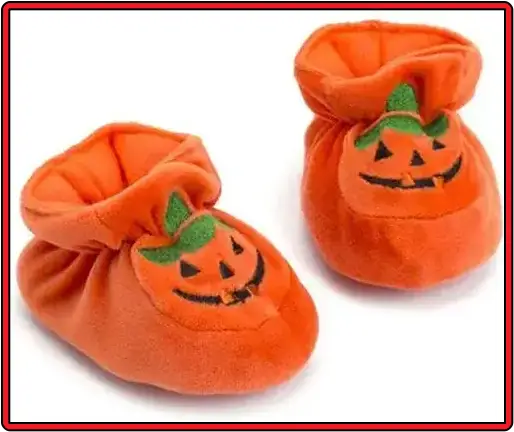 할로윈데이-호박-어린이-신발