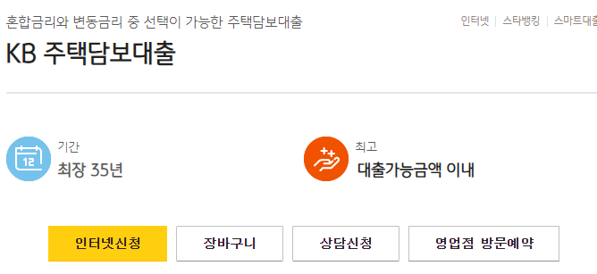 KB주택담보대출