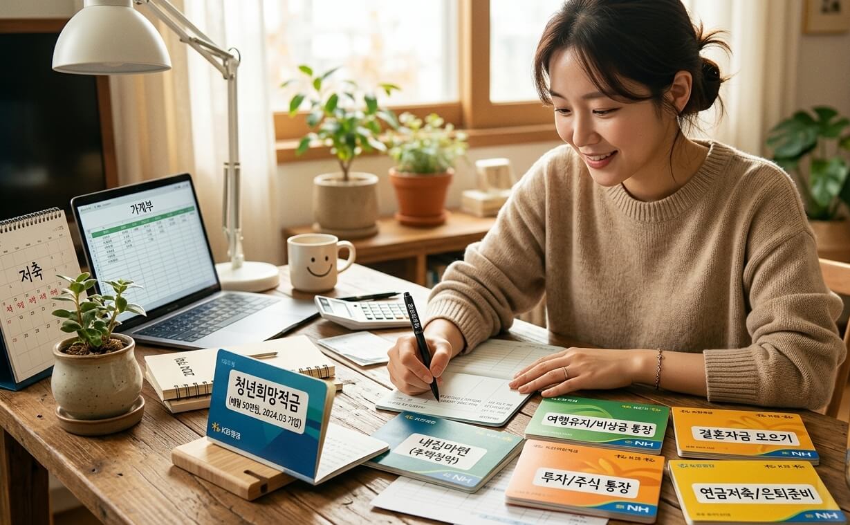 예적금 풍차 돌리기