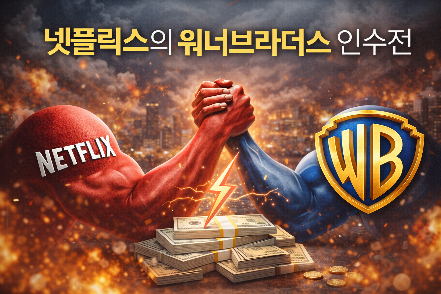 넷플릭스 vs 파라마운트, 워너브라더스 인수전 최종 승자는?
