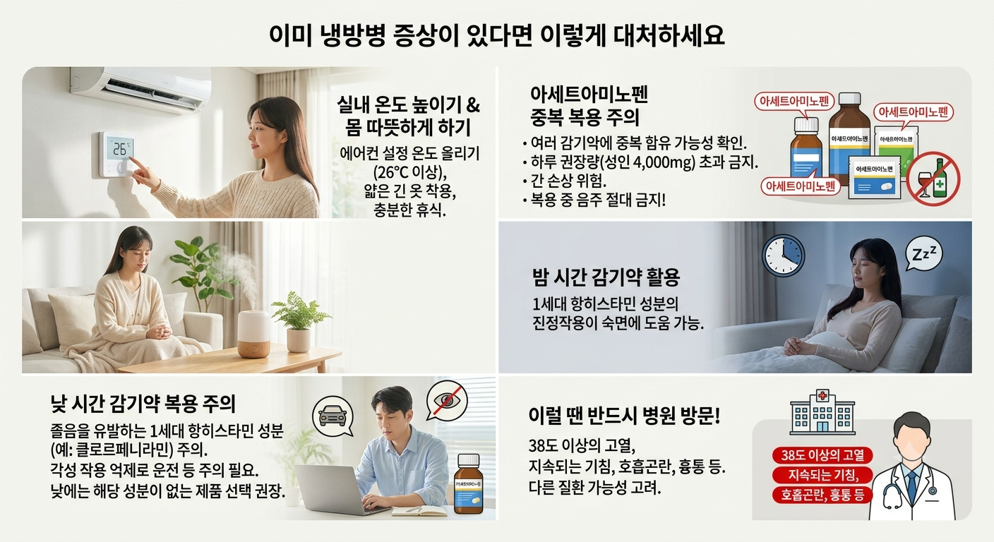 냉방병 증상