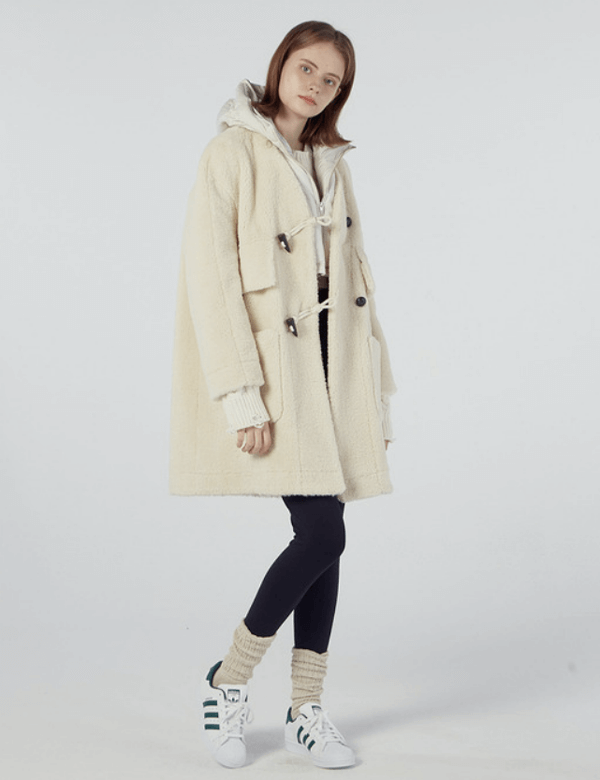 리얼미어나더미 더플코트