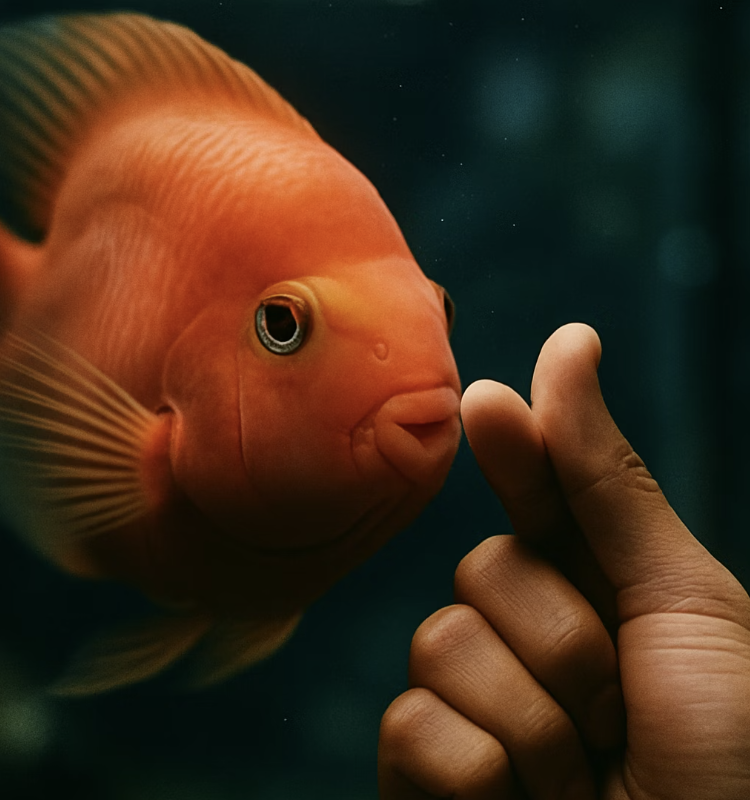 나만 졸졸 따라다니는 물속의 강아지