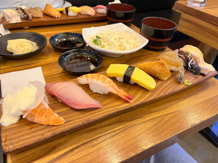 첫 코스 초밥 8피스