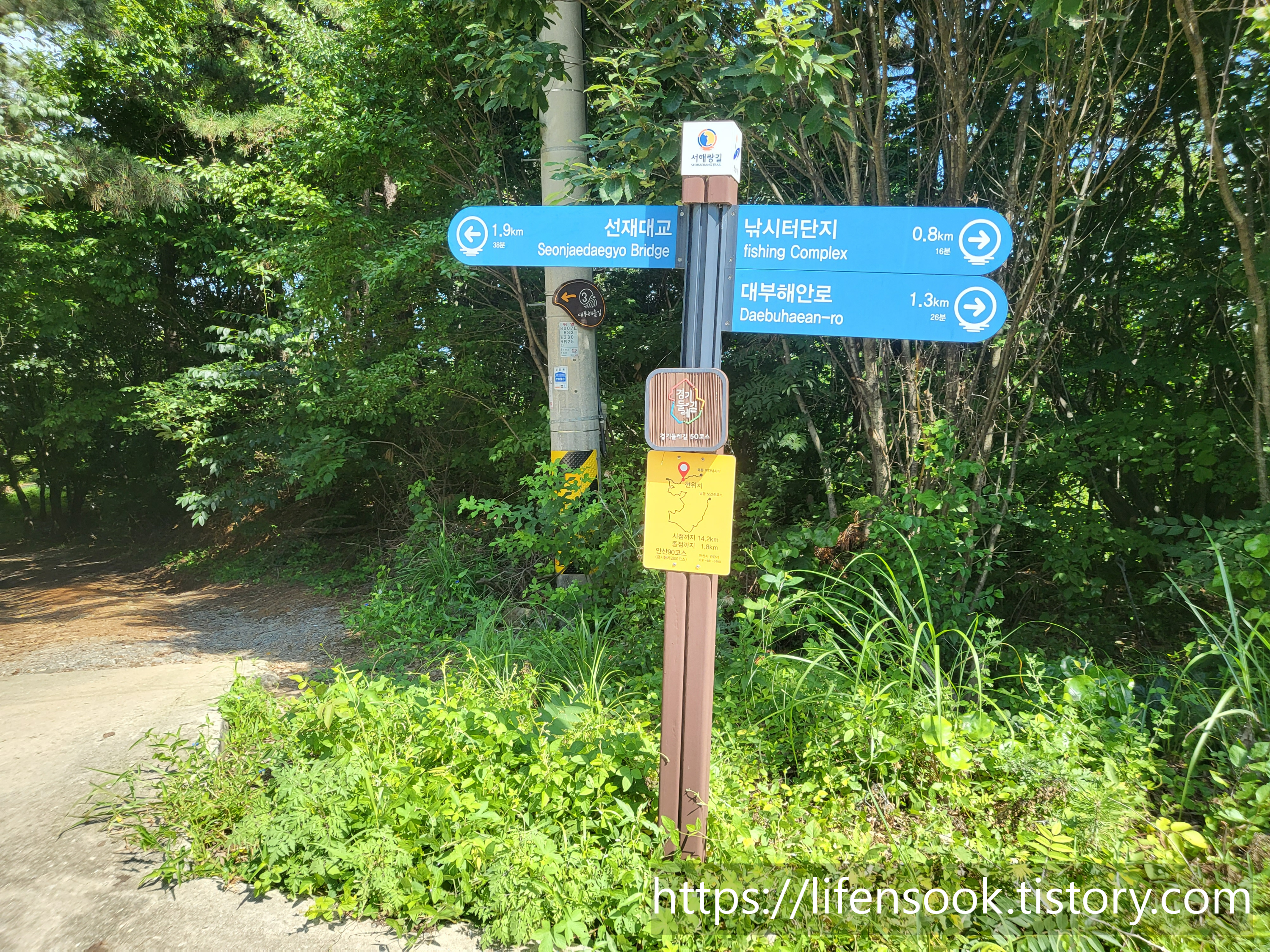 경기둘레길 이정표 1