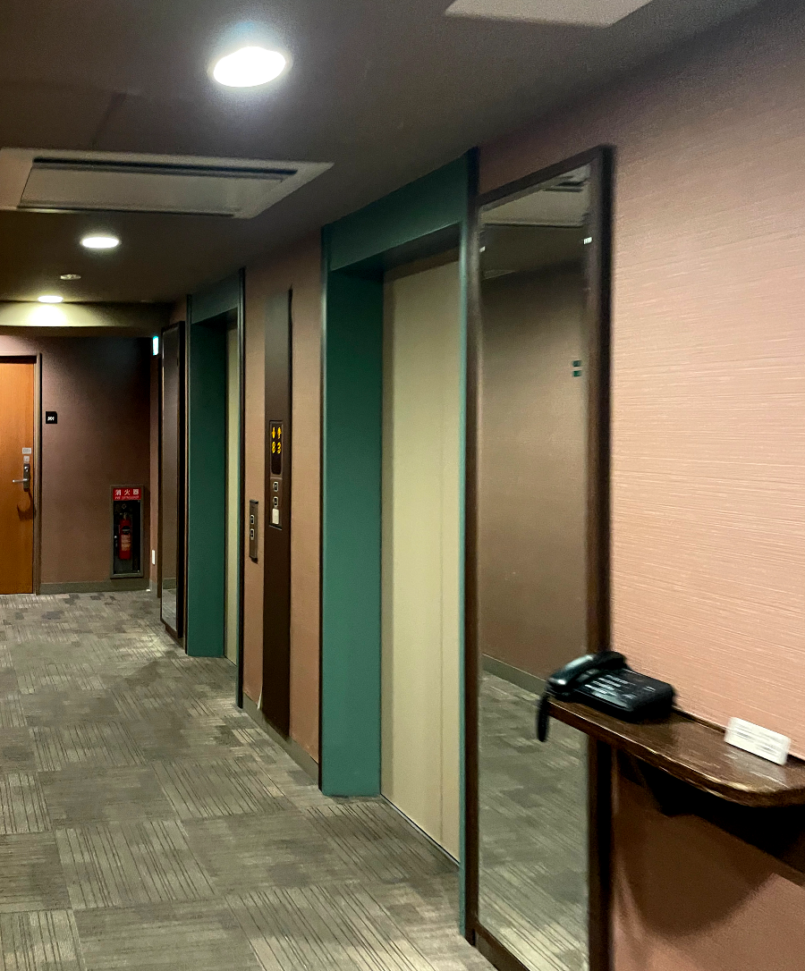 호텔 도미인 아키하바라 엘레베이터홀