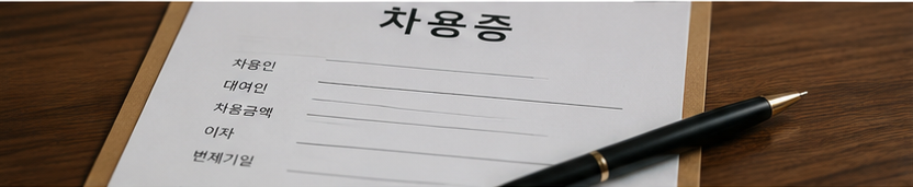 차용증