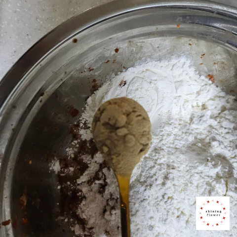 김치전-건새우가루 1티스푼 넣기