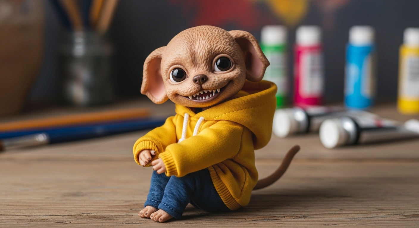 귀여운 인형의 뫼습