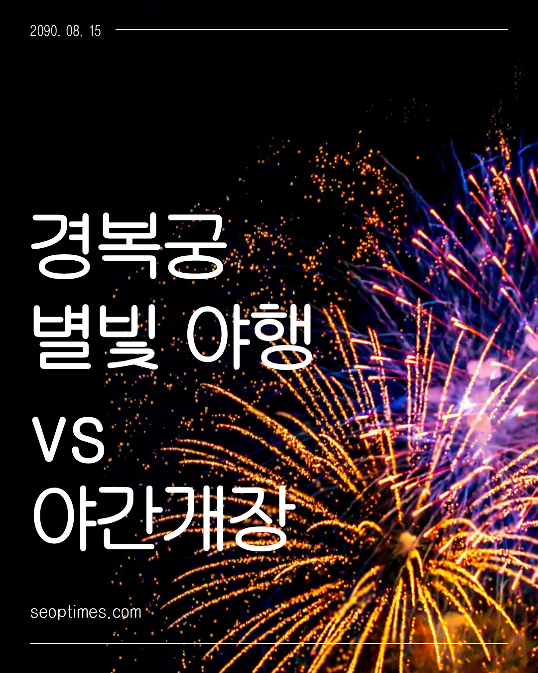 경복궁 야간개장