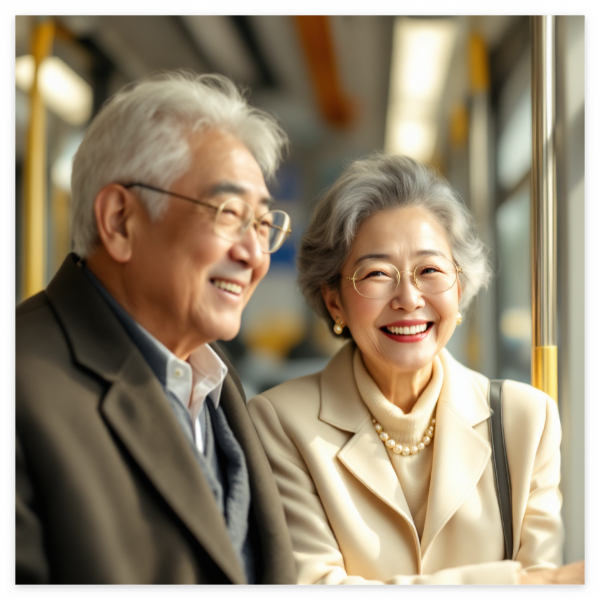65세-이상-노부부가-대중교통을-이용